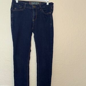 WOMANS BLUE JEAN PANTS SIZE 5/6